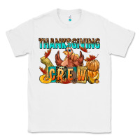 White Thanksgiving crew Classic Tee - NancyCooperArtShop