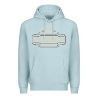 Blue Mist Ram Trucks Limited Longhorn Edition 10th Anniversary Premium Hoodie - trangStudio