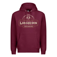 Burgundy Ram Trucks Limited Longhorn Edition 10th Anniversary Premium Hoodie - trangStudio