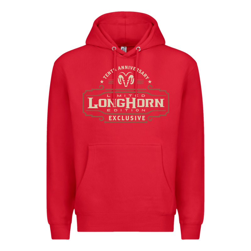 Ram Trucks Limited Longhorn Edition 10th Anniversary Premium Hoodie by trangStudio | Teevron