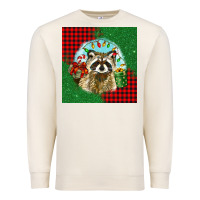 Sandshell christmas raccoon Premium Sweatshirt - BarkalooDesign