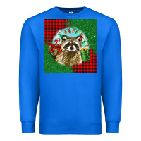 True Royal christmas raccoon Premium Sweatshirt - BarkalooDesign