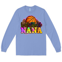 Colony Blue basketball nana Long Sleeve Tee - OliviaCreatesArt