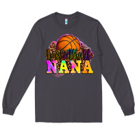 Smoke basketball nana Long Sleeve Tee - OliviaCreatesArt