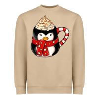 Coffee Cups Animal Heavyweight Sweatshirt | Teevron