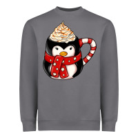 Storm coffee cups animal Heavyweight Sweatshirt - CowhideDigitalArt