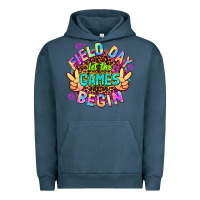 Pigment Midnight Navy field day let the games begin Urban Hoodie - AdoDesignShop