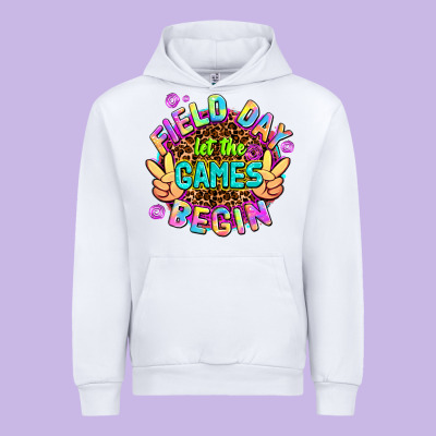 Field Day Let The Games Begin Urban Hoodie Designed By Adodesignshop