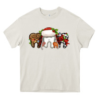 Christmas Teeth Dentist Heavy Core Tee | Teevron