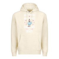 Tofu Just A Girl Who Loves Chickens And Dogs Gift Women Premium Hoodie - trangStudio