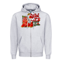 Hot Mom Summer Watermelon Zipper Hoodie | Teevron