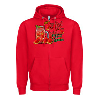 Red hot mom summer watermelon Zipper Hoodie - RacoonDesign