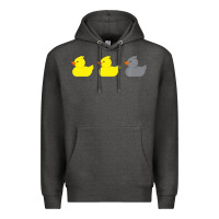 Charcoal Heather Duck Duck Grey Duck Funny Minnesota Premium Premium Hoodie - trangStudio