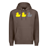 Coffee Duck Duck Grey Duck Funny Minnesota Premium Premium Hoodie - trangStudio