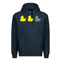 Navy Duck Duck Grey Duck Funny Minnesota Premium Premium Hoodie - trangStudio