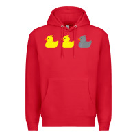 Red Duck Duck Grey Duck Funny Minnesota Premium Premium Hoodie - trangStudio