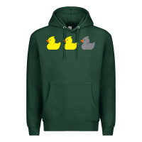 Sports Green Duck Duck Grey Duck Funny Minnesota Premium Premium Hoodie - trangStudio