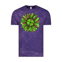 Cloud Purple lucky leopard st patricks sunflower Vintage Tee - Jasminsmagicworld