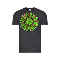 Vintage Black lucky leopard st patricks sunflower Vintage Tee - Jasminsmagicworld