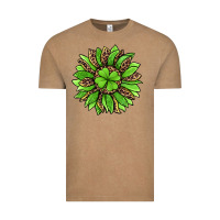 Lucky Leopard St Patricks Sunflower Vintage Tee | Teevron