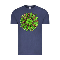 Vintage Denim lucky leopard st patricks sunflower Vintage Tee - Jasminsmagicworld