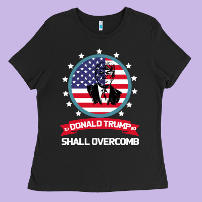 Donald Trump 2016 We Shall Overcomb Ladies Tee Designed By Bettercallsaul