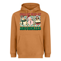 Meerkat Chillin with my Snowmies Heavyweight Hoodie - BarkalooDesign