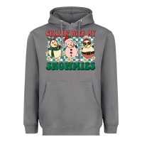Storm Chillin with my Snowmies Heavyweight Hoodie - BarkalooDesign