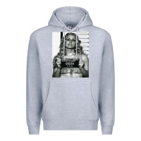 Heather Grey Sheri moon zombie baby firefly the devils rejects art print mugshot de Premium Hoodie - trangStudio