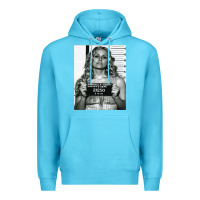 Ocean Blue Sheri moon zombie baby firefly the devils rejects art print mugshot de Premium Hoodie - trangStudio