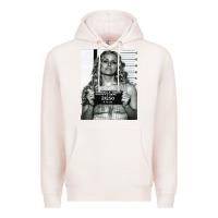Pale Pink Sheri moon zombie baby firefly the devils rejects art print mugshot de Premium Hoodie - trangStudio
