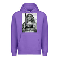 Purple Sheri moon zombie baby firefly the devils rejects art print mugshot de Premium Hoodie - trangStudio