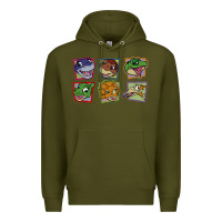 Army Green The Land Before Time Collection GIFT Premium Hoodie - trangStudio