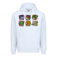 White The Land Before Time Collection GIFT Premium Hoodie - trangStudio