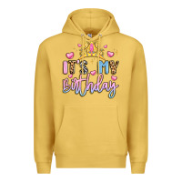 Antique Gold its my birthday la Premium Hoodie - LillyAllenDesigns