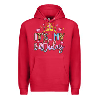 Cardinal its my birthday la Premium Hoodie - LillyAllenDesigns