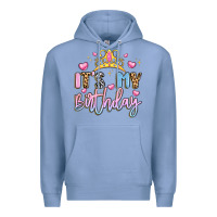 Colony Blue its my birthday la Premium Hoodie - LillyAllenDesigns
