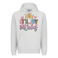 Dove Grey its my birthday la Premium Hoodie - LillyAllenDesigns