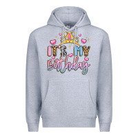 Heather Grey its my birthday la Premium Hoodie - LillyAllenDesigns