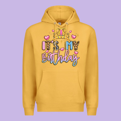 Its My Birthday La Premium Hoodie Designed By Lillyallendesigns