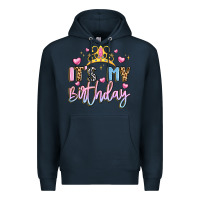 Navy its my birthday la Premium Hoodie - LillyAllenDesigns