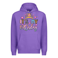 Purple its my birthday la Premium Hoodie - LillyAllenDesigns