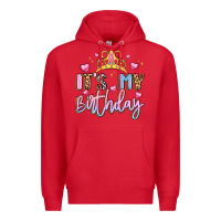 Red its my birthday la Premium Hoodie - LillyAllenDesigns