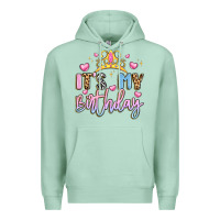 Seafoam its my birthday la Premium Hoodie - LillyAllenDesigns