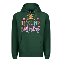Sports Green its my birthday la Premium Hoodie - LillyAllenDesigns