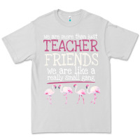 Dove Grey We Are More Than Just Teacher Friends We Are Like A Really Small Gang Premium Tee - Bettercallsaul