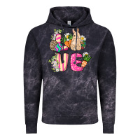Cloud Black Love Easter Day Vintage Hoodie - HowdyJamesFarm