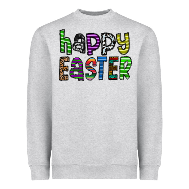 Happy Easter Heavyweight Sweatshirt by CowhideDigitalArt | Teevron