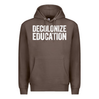Coffee Decolonize Education History Teacher Educator Gift Premium Hoodie - trangStudio