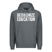 Rock Decolonize Education History Teacher Educator Gift Premium Hoodie - trangStudio